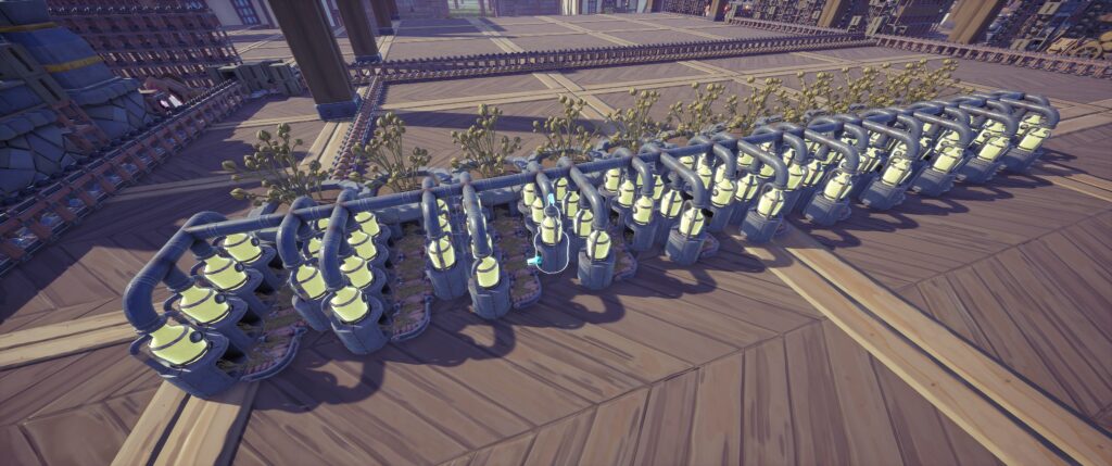 Alchemy Factory 流体　パイプライン